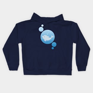 Kawaii dolphin Kids Hoodie